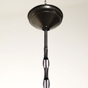 Lampada a sospensione Art Déco in opalino