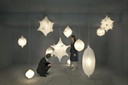 5x Radiolaria Bernotat lamps