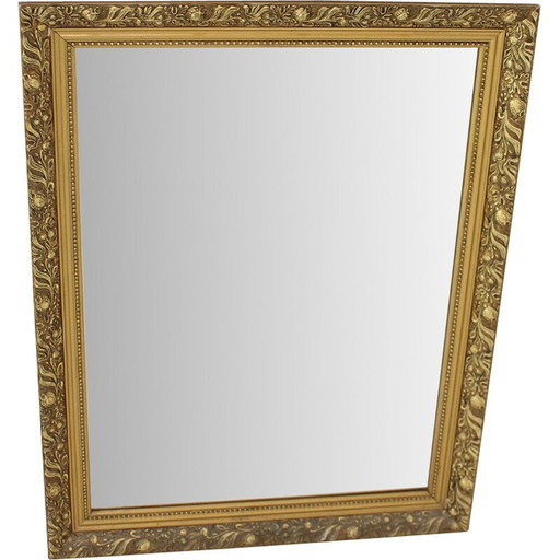 Specchio da parete vintage, Cecoslovacchia, anni '70