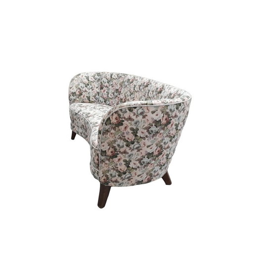 Image 1 of Vintage modern banana sofa by Slagelse Mobelvaer, Denmark 1940