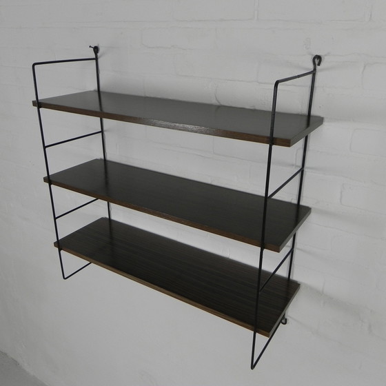 Image 1 of Wall Rack In The Style Of Tomado, String And Pilastro, 1960s