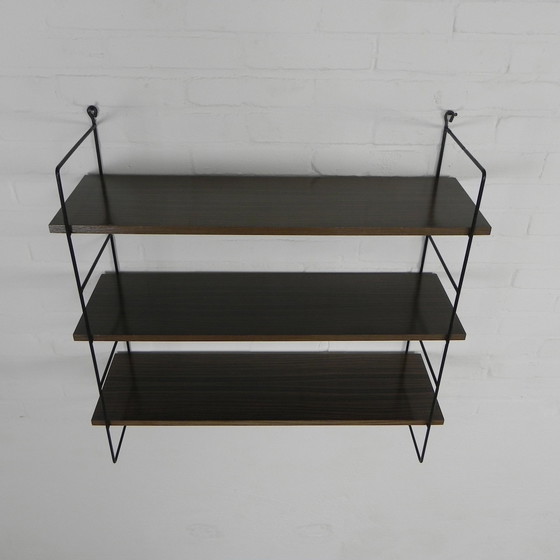 Image 1 of Wall Rack In The Style Of Tomado, String And Pilastro, 1960s