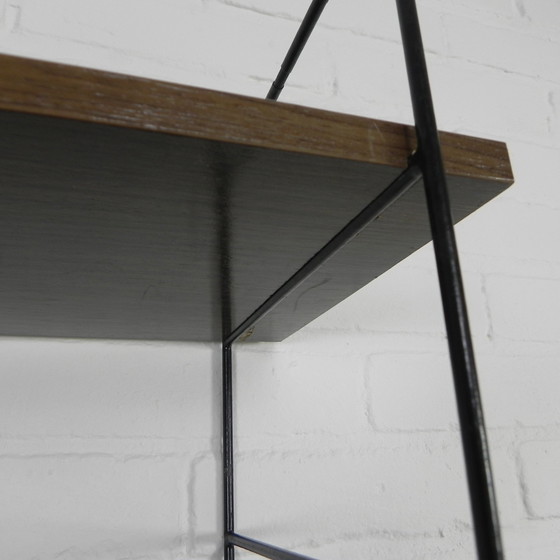 Image 1 of Wall Rack In The Style Of Tomado, String And Pilastro, 1960s