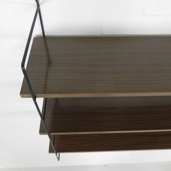 Image 1 of Wall Rack In The Style Of Tomado, String And Pilastro, 1960s