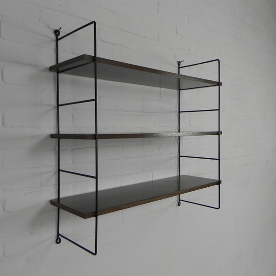 Image 1 of Wall Rack In The Style Of Tomado, String And Pilastro, 1960s