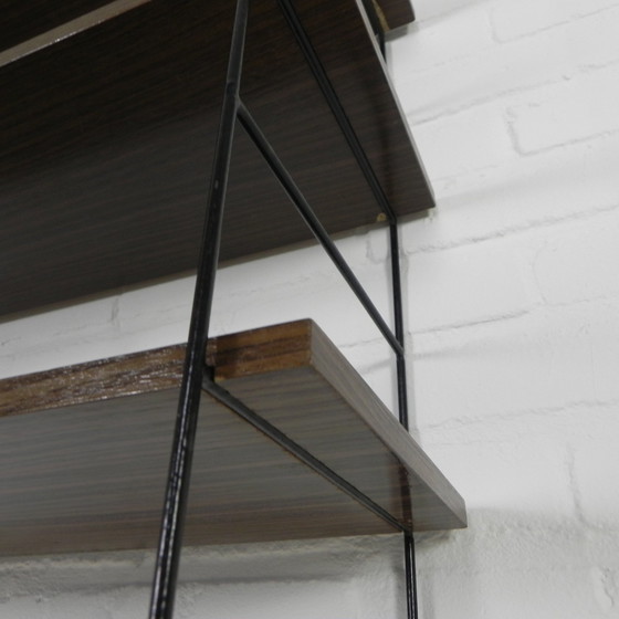 Image 1 of Wall Rack In The Style Of Tomado, String And Pilastro, 1960s