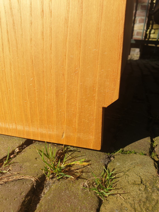 Image 1 of Mobiletto basso per dischi in vinile vintage con mobile audio