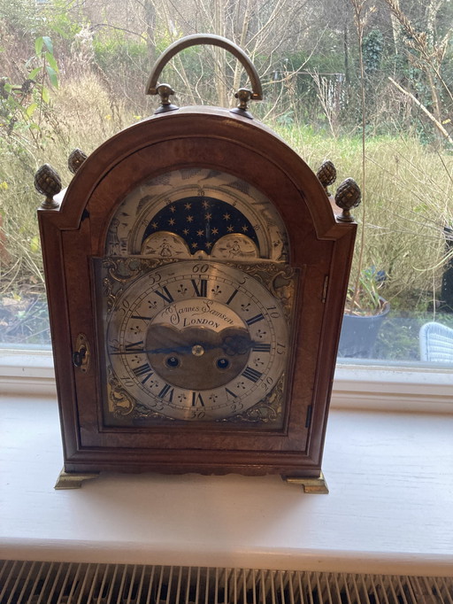 Antique English Table Clock