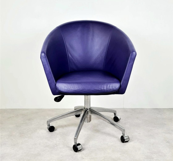 Image 1 of Artifort Megan leather office chair