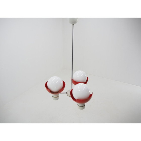 Image 1 of Lampadario di metà secolo disegnato da Josef Hurka per Napako, anni '70, modello 81339