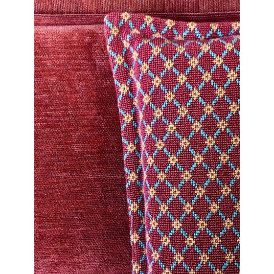 Image 1 of Vintage oak corner sofa by Robert Guillerme et Chambron, France 1960