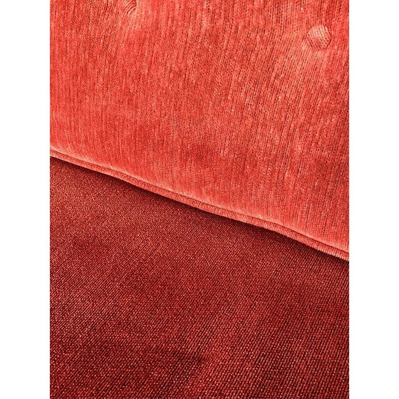 Image 1 of Vintage oak corner sofa by Robert Guillerme et Chambron, France 1960