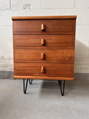 Vintage chest of drawers teak