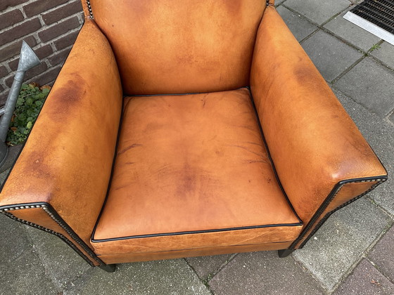 Image 1 of Lounge Atelier Sheepskin Leather Chair