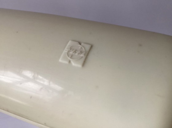 Image 1 of Lampe de bureau japonaise vintage avec calendrier