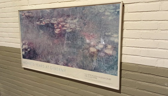 Image 1 of Claude Monet MET 1978 exhibition poster 