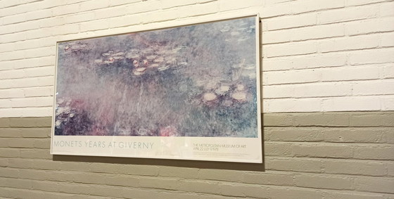 Image 1 of Claude Monet MET 1978 exhibition poster 