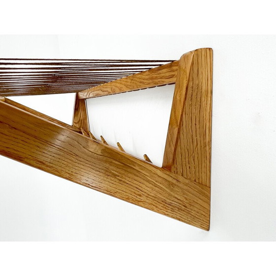 Image 1 of Vintage wooden coat rack for Uluv, Czechoslovakia, 1960