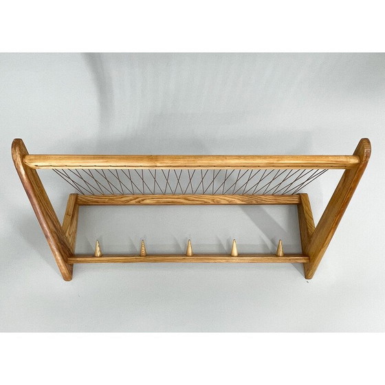 Image 1 of Vintage wooden coat rack for Uluv, Czechoslovakia, 1960