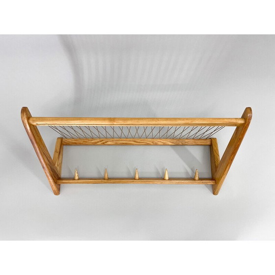 Image 1 of Vintage wooden coat rack for Uluv, Czechoslovakia, 1960