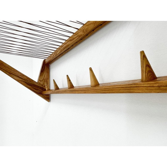 Image 1 of Vintage wooden coat rack for Uluv, Czechoslovakia, 1960