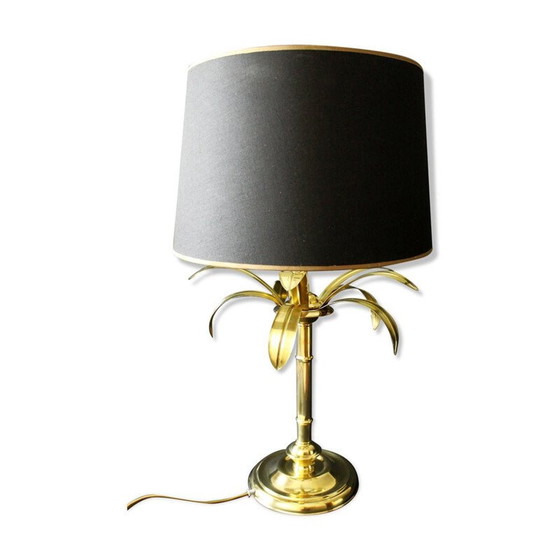 Image 1 of Vintage bamboo lamp in Hollywood Style, 1960s