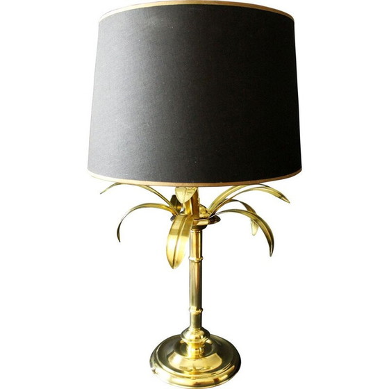 Image 1 of Vintage bamboo lamp in Hollywood Style, 1960s