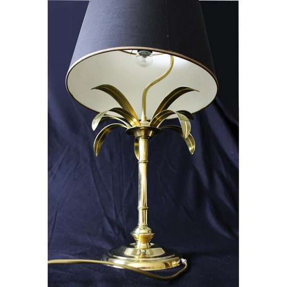 Image 1 of Vintage bamboo lamp in Hollywood Style, 1960s