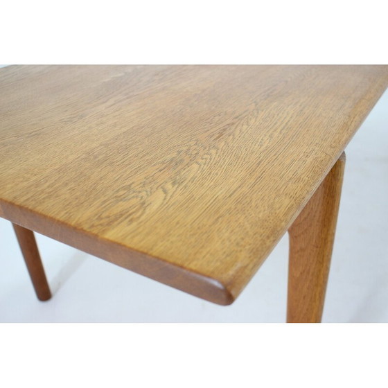Image 1 of Vintage solid oakwood coffee table "At-15" by Hans J Wegner for Andreas Tuck, Denmark 1960s