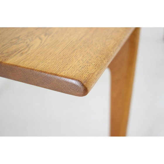 Image 1 of Vintage solid oakwood coffee table "At-15" by Hans J Wegner for Andreas Tuck, Denmark 1960s