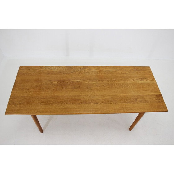 Image 1 of Vintage solid oakwood coffee table "At-15" by Hans J Wegner for Andreas Tuck, Denmark 1960s