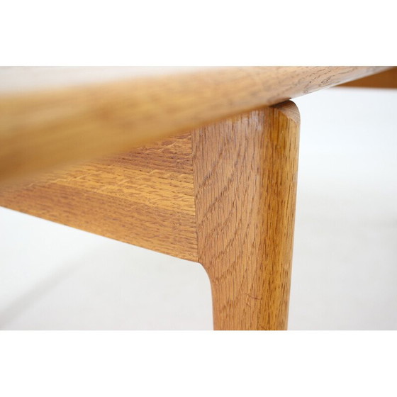 Image 1 of Vintage solid oakwood coffee table "At-15" by Hans J Wegner for Andreas Tuck, Denmark 1960s