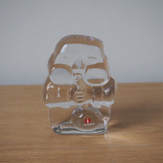 Image 1 of 1970S Iittala Glassblower Lasinpuhaltaja Figurine 