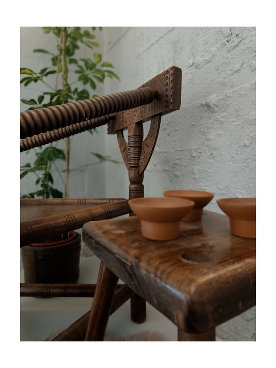 Image 1 of Sedia in legno di quercia svedese Arts&amp;Crafts, anni '20/'30