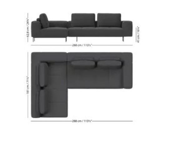 Image 1 of Amsterdam Corner Sofa With Reclining Element