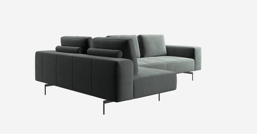 Amsterdam Corner Sofa With Reclining Element