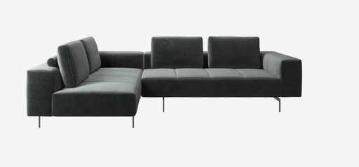 Amsterdam Corner Sofa With Reclining Element