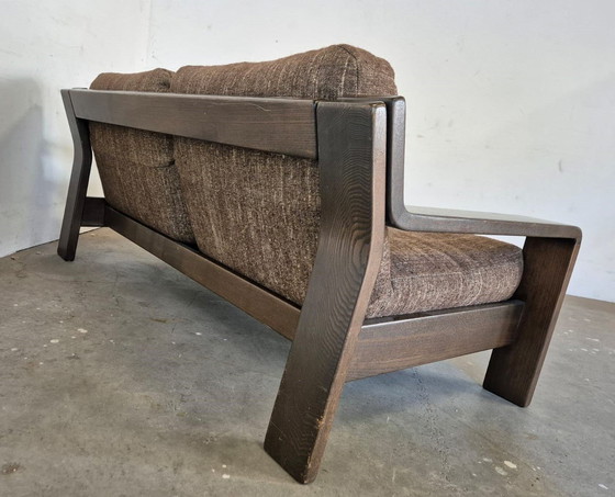 Image 1 of Brutalist Oak 2 Seater Sofa