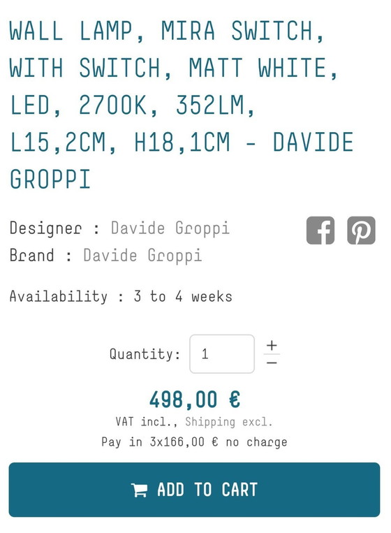 Image 1 of 2X Mira Switch - 2700K