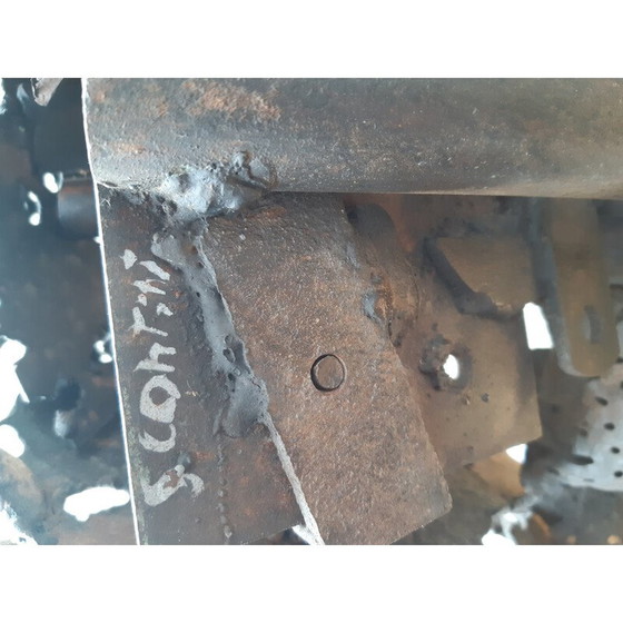 Image 1 of Scultura vintage in metallo di S. Contini, anni '80