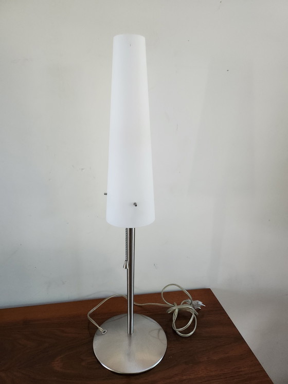 Image 1 of Lampe Steinhauer en verre au lait