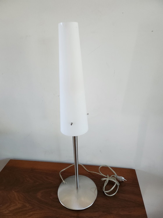 Image 1 of Lampe Steinhauer en verre au lait