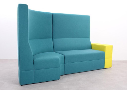  Casala Palau Bricks sofa blue green / yellow