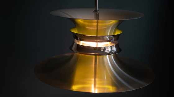 Image 1 of Space Age Lyskaer Belysning Pendant Lamp By Bent Nordsted