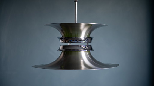 Lampe à suspension Lyskaer Belysning de l'ère spatiale Par Bent Nordsted