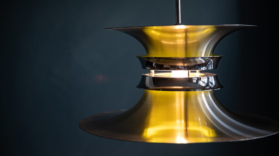 Image 1 of Space Age Lyskaer Belysning Pendant Lamp By Bent Nordsted