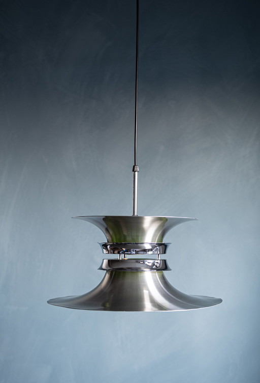 Space Age Lyskaer Belysning Pendant Lamp By Bent Nordsted