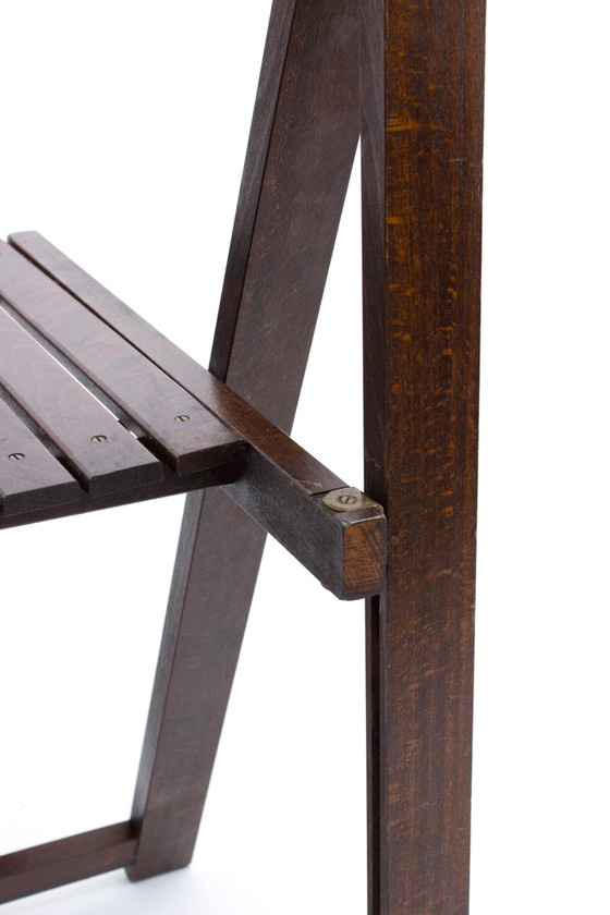 Image 1 of 2x Alberto Bazzani folding chairs by Aldo Jacober