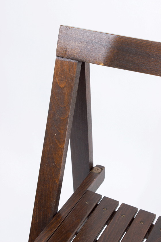 Image 1 of 2x Alberto Bazzani folding chairs by Aldo Jacober