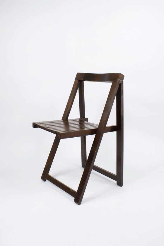 Image 1 of 2x Alberto Bazzani folding chairs by Aldo Jacober